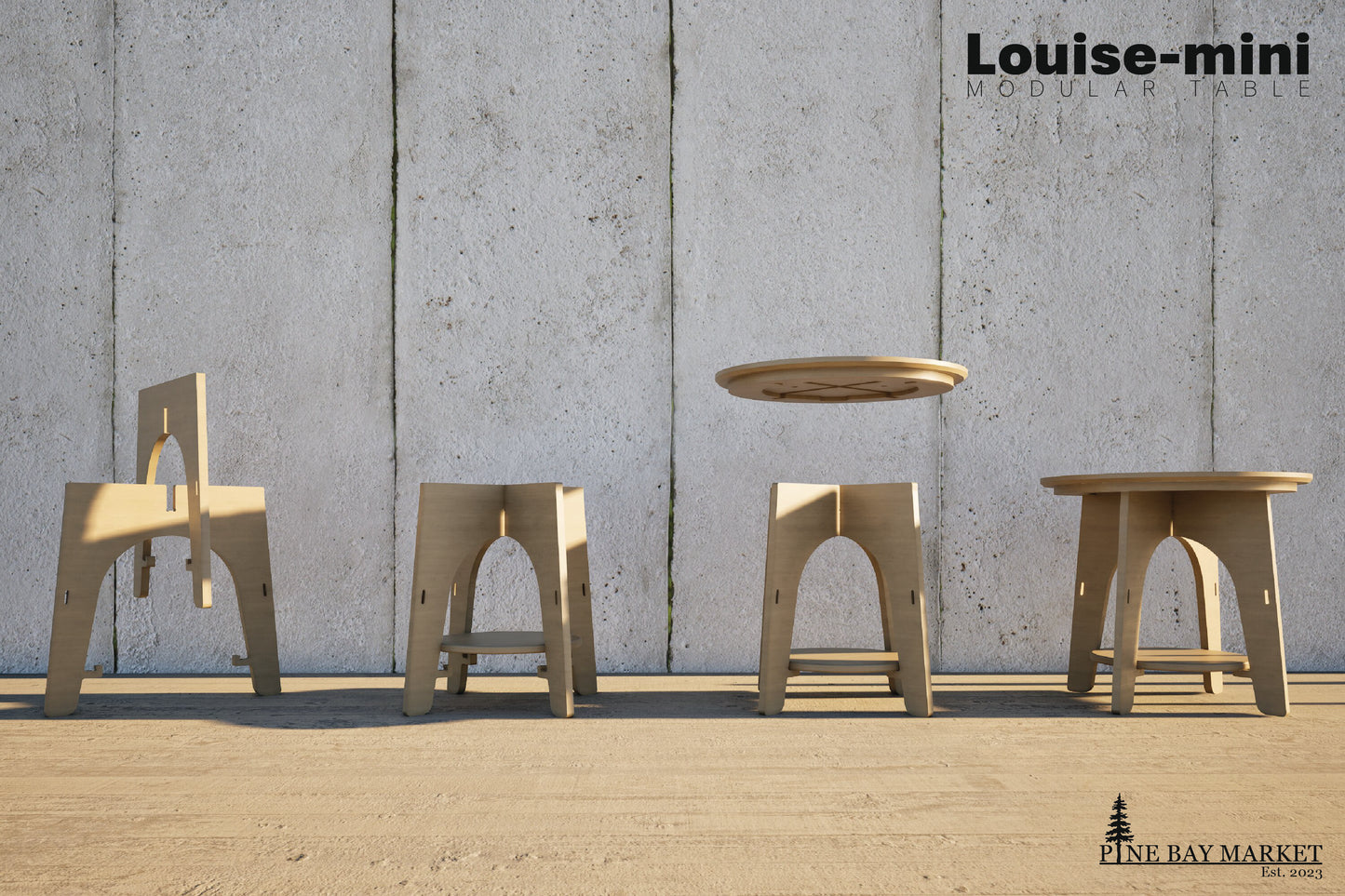 Louise-mini | Modular Table