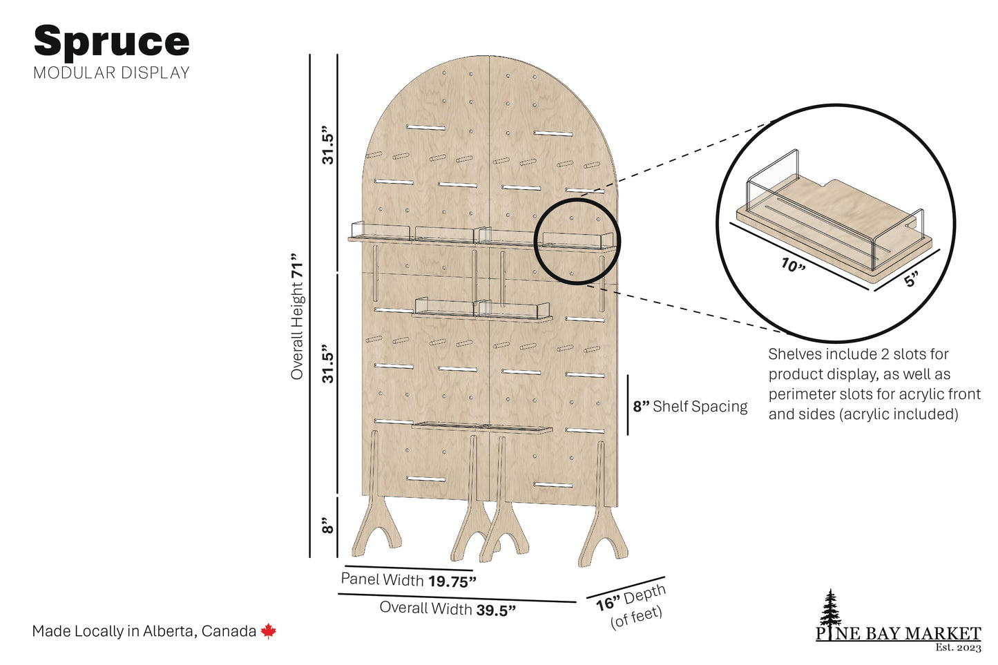 Spruce | Modular Pegboard